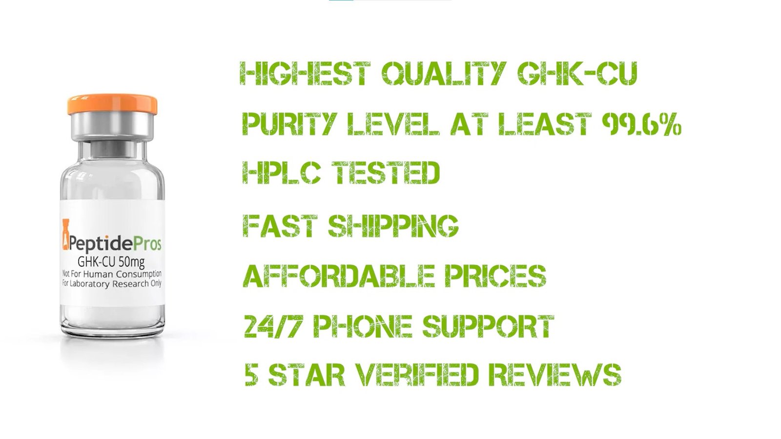 GHK-Cu (Copper Peptide) 50mg