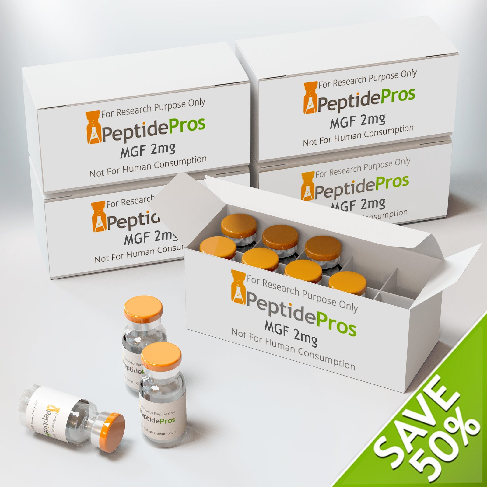 MGF 2mg 100 VIALS AT 50% OFF
