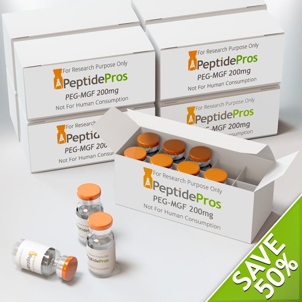 PEG-MGF 2mg 100 VIALS AT 50% OFF