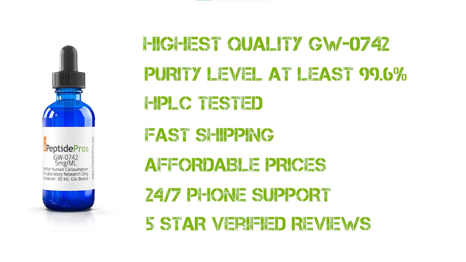 GW-0742 5mg/ML @ 30ml GW-0742 5mg/ML @ 30ml